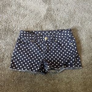 lauren conrad polka dot shorts size 2
